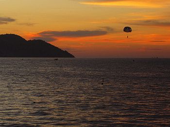 Beach on Penang Malaysia, nature, sun, sunsets, beaches HD wallpaper