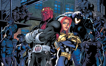 Thunderbolts, Villains, Superheroes, Comics, Marvel HD wallpaper