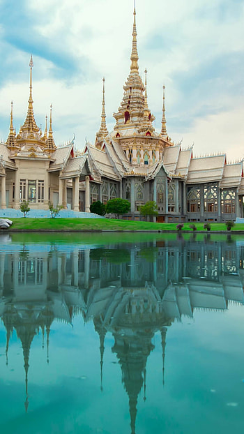 Wat Non Kum, Thailand HD phone wallpaper