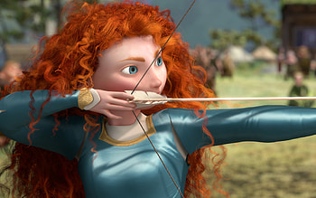 Princess Merida, Brave, Animation HD wallpaper