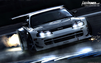 Nissan Silvia R, racing, cars, r, nissan, silvia HD wallpaper