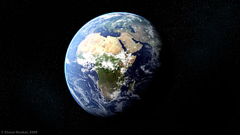 Blue Marble Earth HD wallpaper