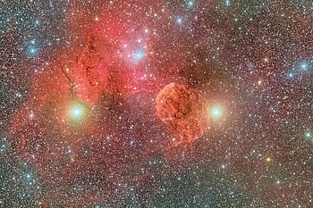 Universe, Stars, Nebula, Galaxy, Glow HD wallpaper