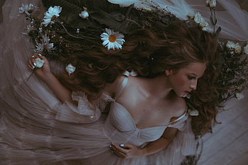 The Bride, Model, girl, hair, wonen HD wallpaper