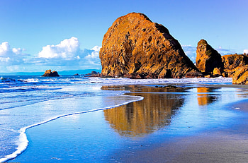 Coast on calm, coast, beach HD wallpaper