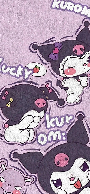 Kuromi's Adorable : Onegai My Melody Charm, Anime, Onegai My Melody, Kuromi (Onegai My Melody) HD phone wallpaper