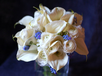 Bouquet, calls lilies, ranunkulyus, lowers HD wallpaper