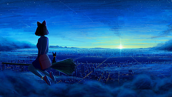 Kiki's Delivery Service, , Whimsical charm, Magical deliveries HD wallpaper