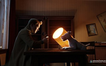Aventuras de tin tin, cachorro, aventura, menino, filme HD wallpaper