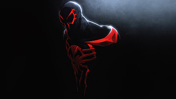 Spider Man 2099 Futuristic Hero, spiderman-2099, spiderman, superheroes, artwork, digital-art HD wallpaper