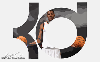 Kyrie Hall of Fame, Kd shoes, NBA logo HD wallpaper