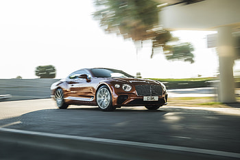 Motion blur, Bentley Continental GT HD wallpaper