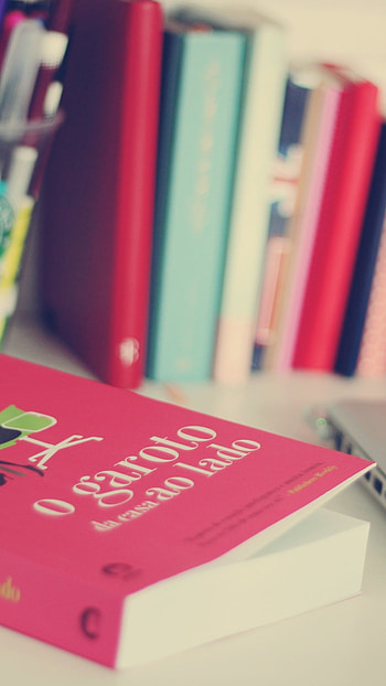 Cute, Books HD phone wallpaper