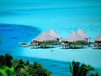 BoraBora Island, nature, sun HD wallpaper