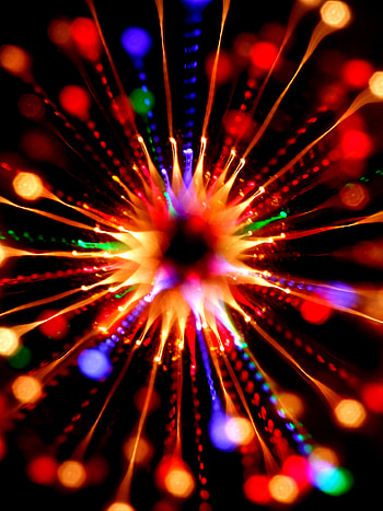 Abstract, Glare, Bright, Multicolored, Motley, Glow HD phone wallpaper