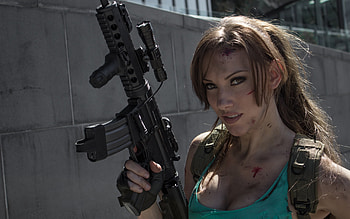 Jenncroft Lara Croft, celebrities HD wallpaper