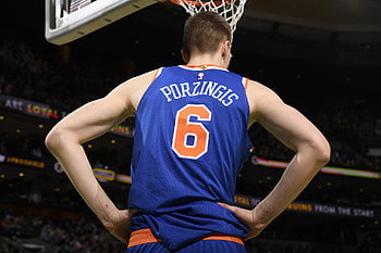 Kristaps Porzingis, Injury helps the rebuild HD wallpaper