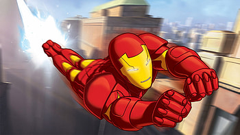 Iron Man: Armored Adventures — Soaring HD wallpaper