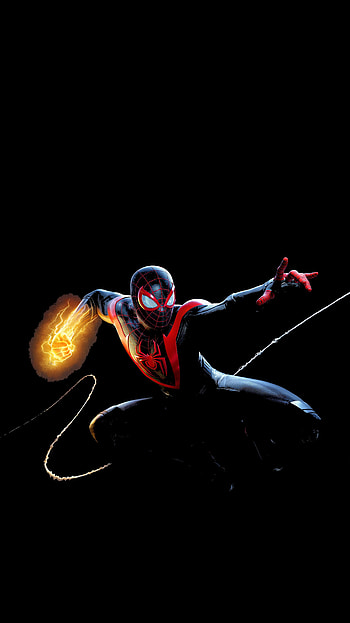 Spider Man: Miles Morales OLED : Spiderman, Miles Morales PS5 HD phone wallpaper