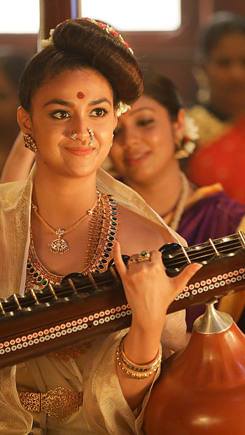 Keerthi Suresh, malayalam movie, kunjali marakkar HD phone wallpaper