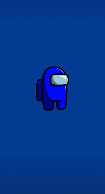 Among Us, Blue-themed HD phone wallpaper