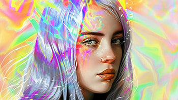 Billie Eilish, , 7, Singer icon HD wallpaper