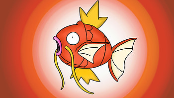 Magikarp background, Colorful artwork, Aquatic beauty, Tranquil scenes HD wallpaper