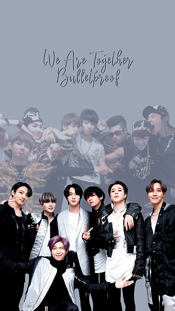 BTS, bulletproof, bts HD phone wallpaper
