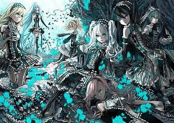Gothic Anime, Anime , Gothic inspired, Dark art HD wallpaper