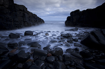 Rocks Pebbles Sea Ocean Beach, rocks, sea, ocean, beach, nature HD wallpaper