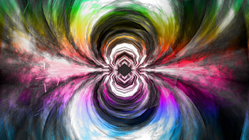 Abstract, Multicolored, Motley, Lines, Form, Immersion HD wallpaper