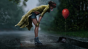 Pennywise Fan Art, pennywise, artist, artwork, digital-art, deviantart HD wallpaper