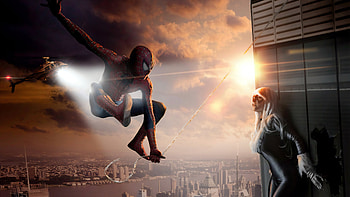 Spiderman And Catwoman Cosplay, spiderman, catwoman, superheroes, cosplay, behance HD wallpaper