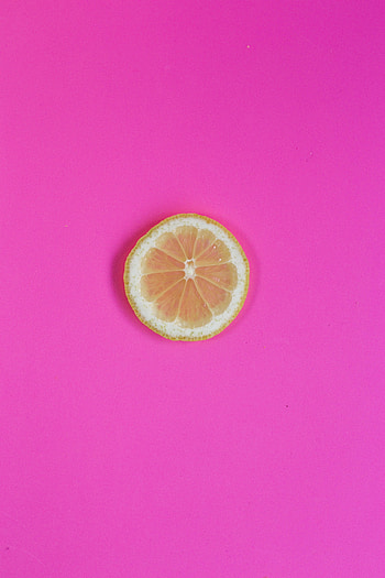 Food, Pink, Minimalism, Lemon, Citrus, Lobule, Clove HD phone wallpaper