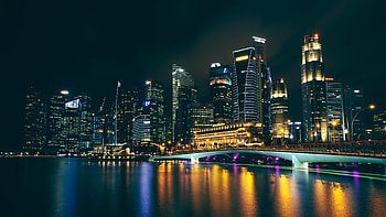 Asia, Travel, Skyline, Singapore HD wallpaper