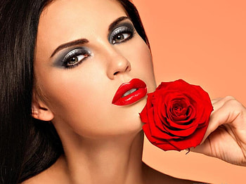 ❤, lady, model, abstract, beauty HD wallpaper