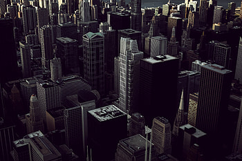 Cities, Usa, Building, View From Above, Skyscrapers, United States, Chicago HD wallpaper