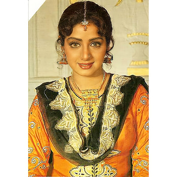 Sreedevi, jewellery, makeover, vintage, Bollywood HD phone wallpaper