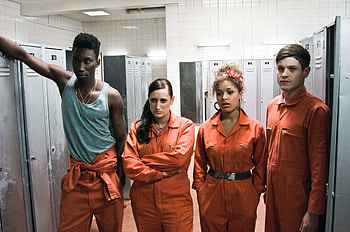 Antonia Thomas, Iwan Rheon, Lauren Socha, Nathan Stewart-Jarrett HD wallpaper