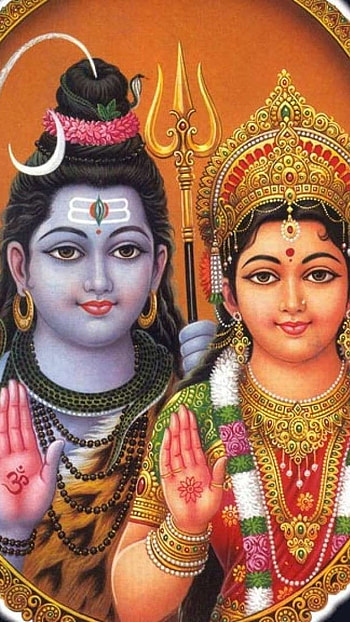 Sivan Parvathi, Goddess Parvati HD phone wallpaper