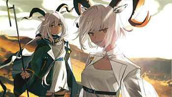 Carnelian & Beeswax, video game, Arknights HD wallpaper