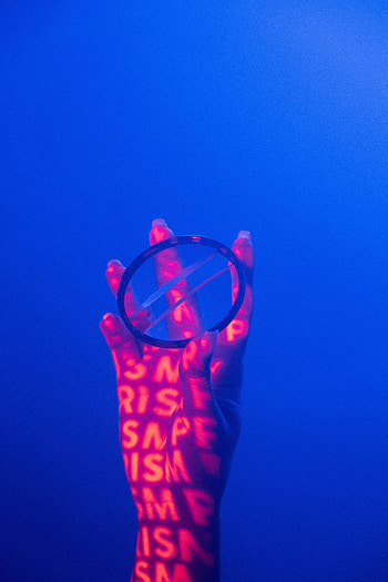 Hand, Miscellanea, Miscellaneous, Glass, Lens, Letters, Filter, Projector HD phone wallpaper