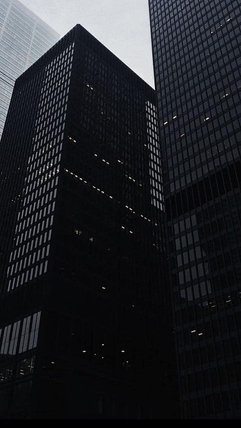 Black Aesthetic, Black Building HD phone wallpaper
