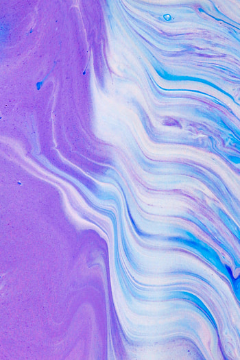 Abstract, Waves, Violet, Paint, Wavy, Stripes, Streaks, Purple HD phone wallpaper
