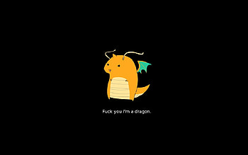 im dragon, anime, dragonite, air, dragon, catch, pokemon HD wallpaper