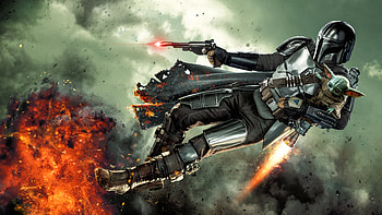 Mandalorian : Jetpack Inferno, TV Show, The Mandalorian (TV Show) HD wallpaper