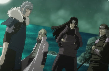 Anime Naruto Hashirama Senju , Hiruzen Sarutobi, Minato Namikaze, Tobirama Senju HD wallpaper