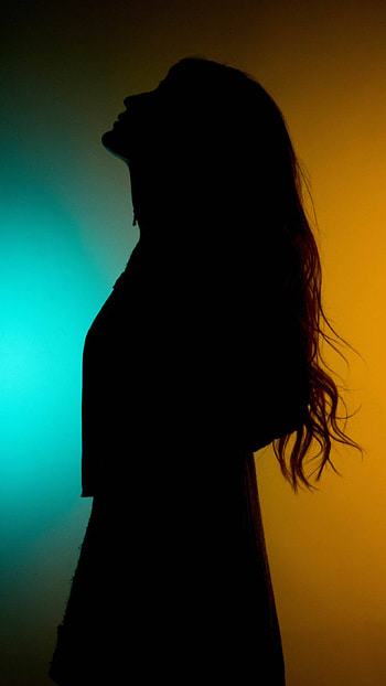 Girl Shadow, Sad, Girl Shadow Girl HD phone wallpaper