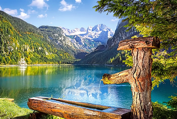 Gosau Lake,Austria, Austria, Lake, Nature, Trees HD wallpaper