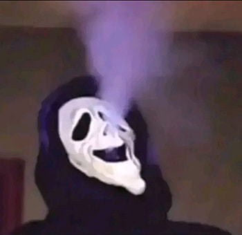 Ghostface, horror, ghostface cult, purple, funny HD wallpaper